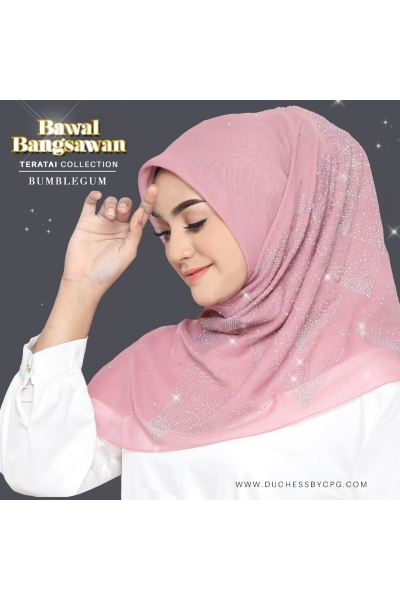 BAWAL BANGSAWAN LUXE BERLIAN - BABY PINK